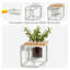 Ensemble d'appliques murales en verre 3 pièces-71848939