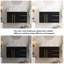 Meuble-lavabo mural 36 po avec lavabo vasque en céramique et comptoir en contreplaqué
