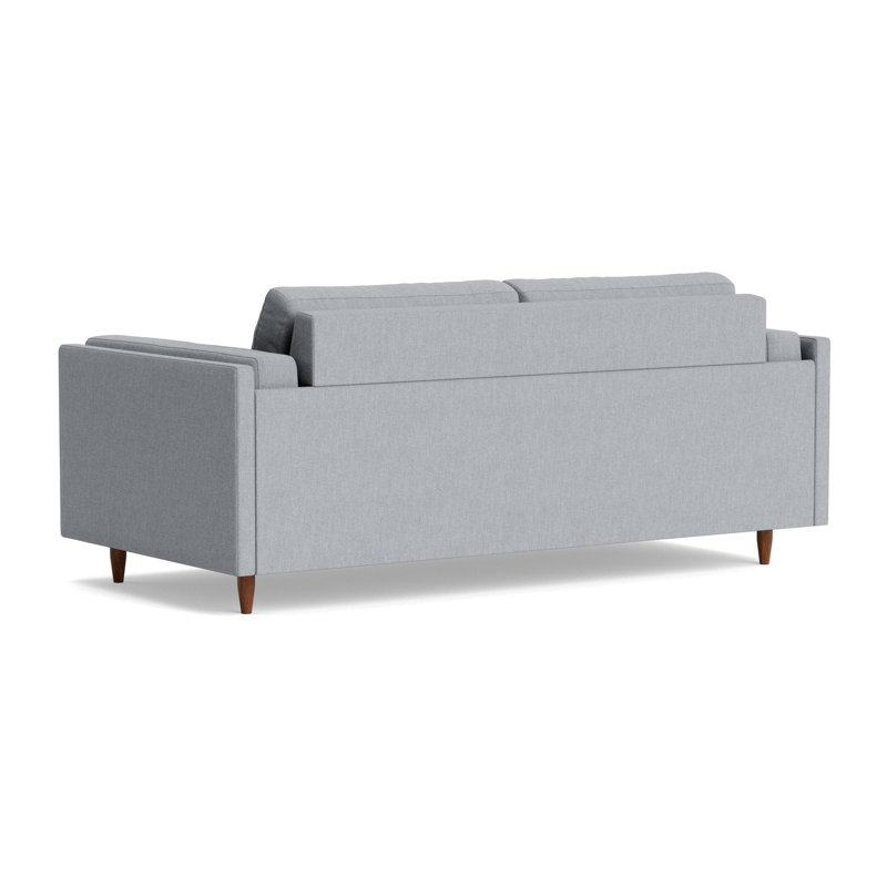 Skinny Fat Sofa Bed, Performance Weave - Zinc