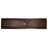60" Rectangle Skirted Vessel Hammered Copper Sink