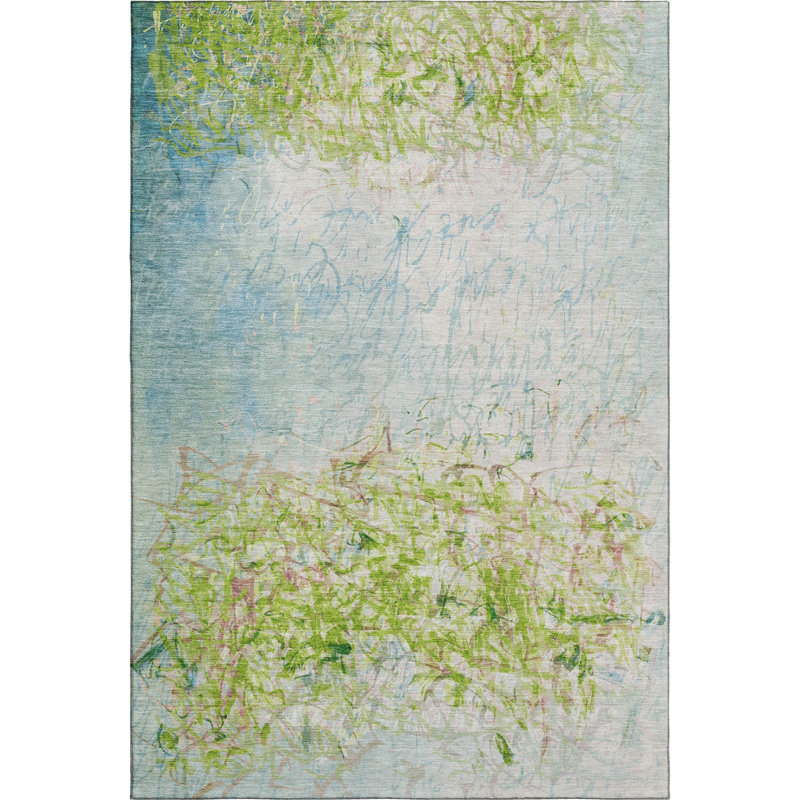 Tapis décontracté de qualité supérieure Mayfield AMF2449, Limette, 10 pi x 14 pi