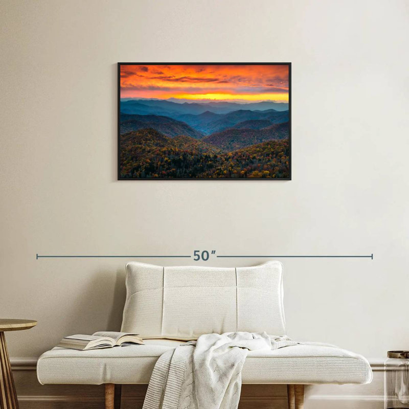 Alvord Blue Ridge Parkway Fall, H 21 po x l 31 po