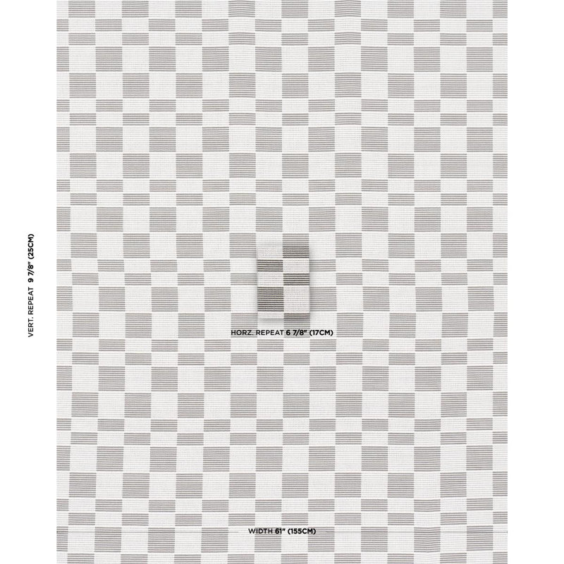 Morro Indoor/Outdoor Fabric, Graphite
