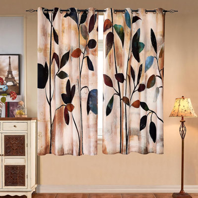 Vibrant Floral Curtains
