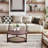 Avalon Walnut And Cane Side Table
