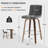 Mariea Swivel Upholstered Counter Stool-898075345-898075346