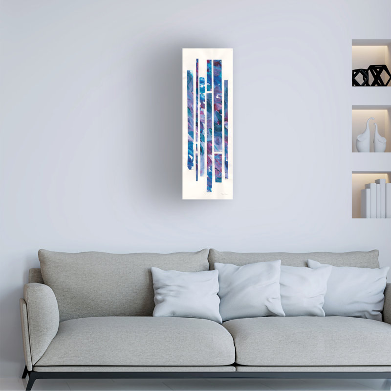 Art sur toile, rubis de Piper Rhue, H 47 po x l 16 po