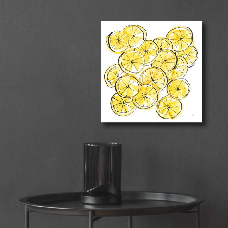«Cut Lemons III» par Chris Paschke, H 12 po x l 12 po