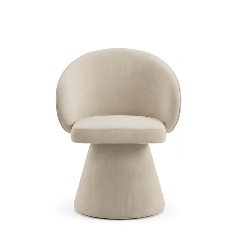 Velvet Swivel Accent Chair