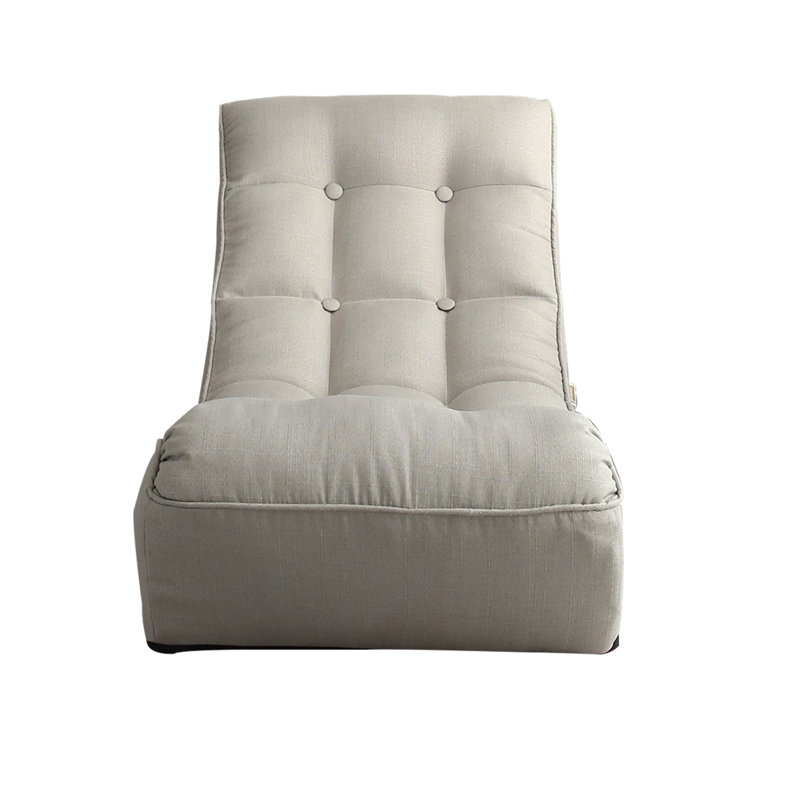 Chaise simple inclinable japonaise, Grey