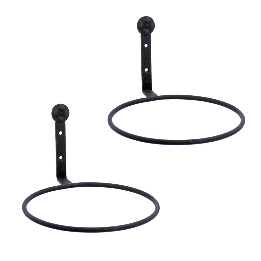 Metal Weather Resistant Bracket Plant Stand (Set of 2) ACHLA 