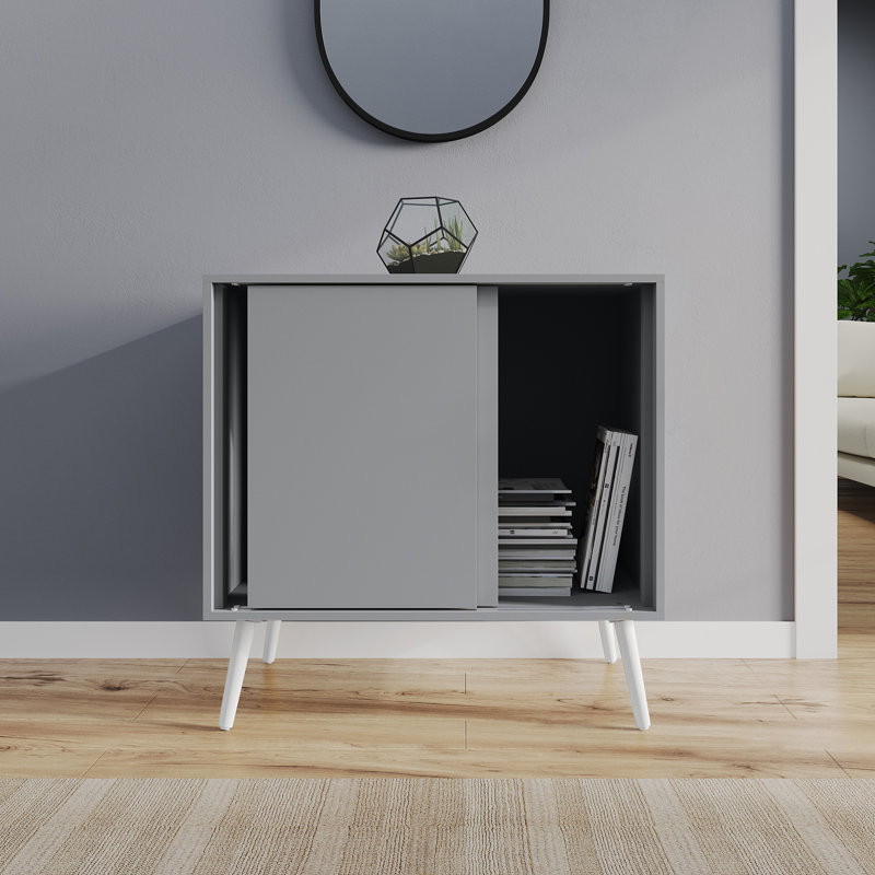 Rectangle Accent Cabinet, Grey