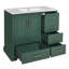 Meuble-lavabo traditionnel 36 "avec lavabo en céramique-1535776924