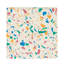 Ensemble de 4 sous-verres carrés en résine et terrazzo