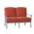 Casa 53.25'' Wide Aluminum Loveseat with Cushions-26092570-26092591