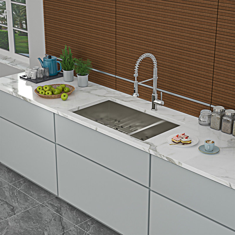 Undermount Double Bowl Kitchen Sink