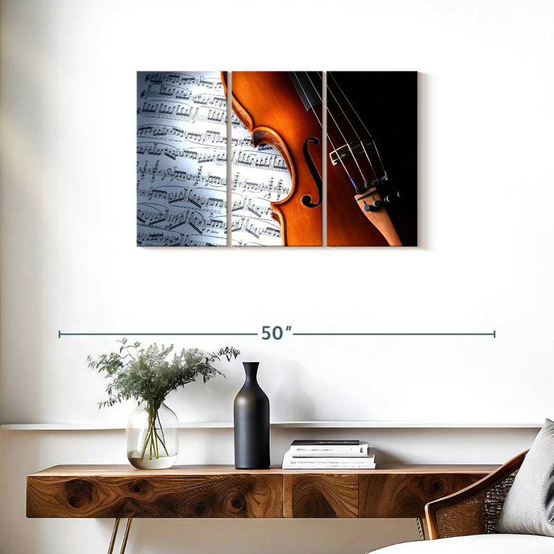 Violin Sheet Cosey, H 20 po x l 33 po