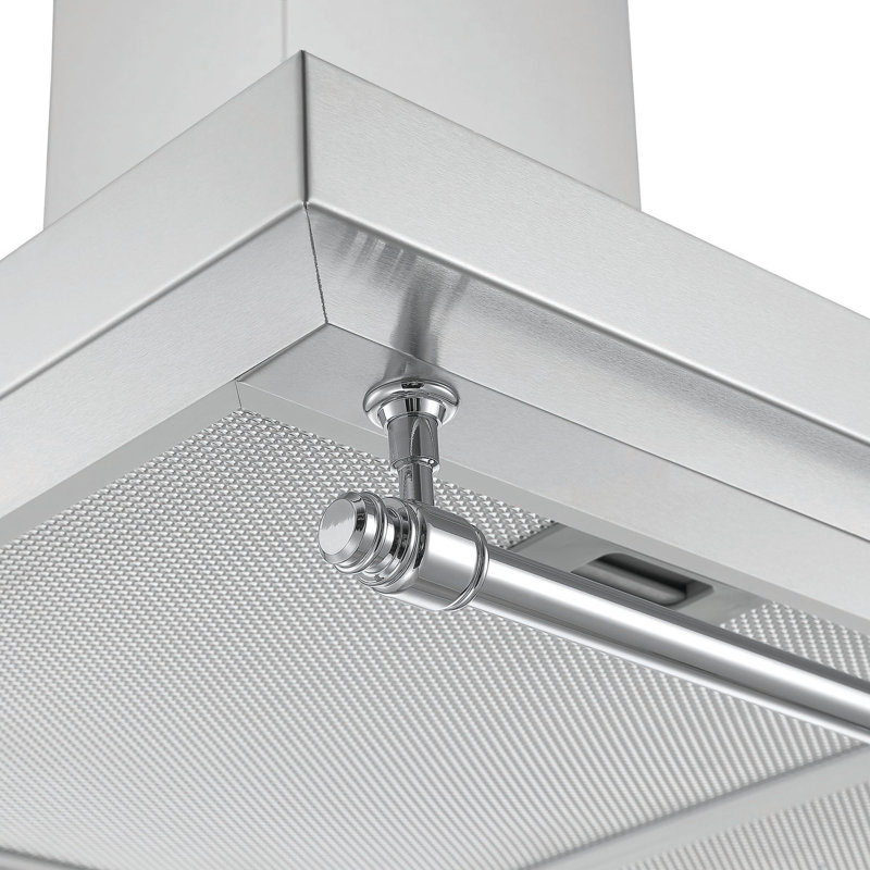 Hotte murale convertible 30 pouces 440 CFM, Acier inoxydable