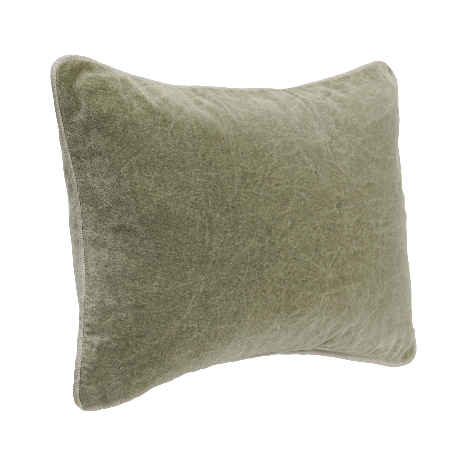 Goodall 22" x 22" Pillow Cover and Insert, Moss Green, Rectangle 14"H x 20"W