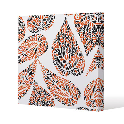 Leaf Droplets Canvas Print by Andrew Lee - Wrapped Canvas Print