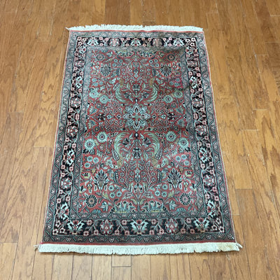  Handmade Kashmiri Silk Rug
