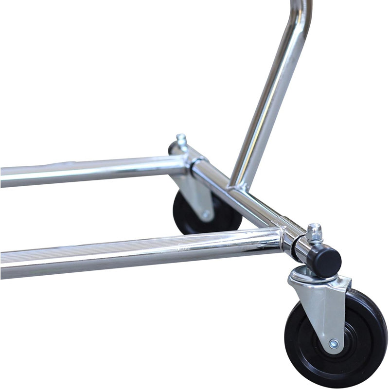 Supreme Commercial Grade Clothing Garment Rack, Chrome, Chrome