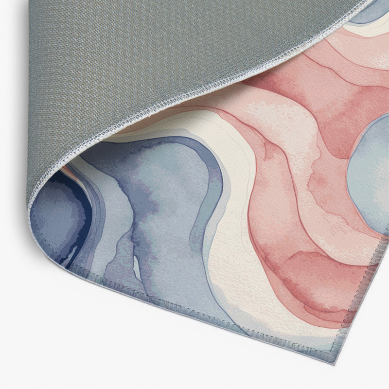 Tapis intérieur et extérieur Blush Cascade, Rectangulaire 3 pi x 5 pi