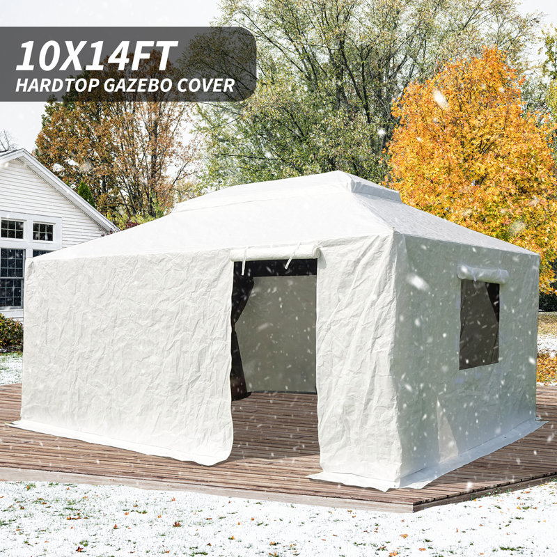 Universal Gazebo Side Wall Cover 14' W x 10' D