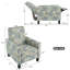 Fauteuil inclinable moderne avec positions réglables et pieds en bois-1177461251