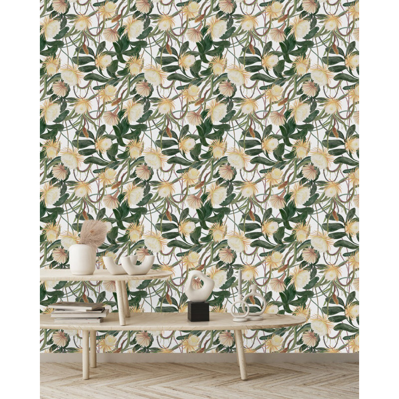 Floral Tile, 2.08' W x 18.75' L