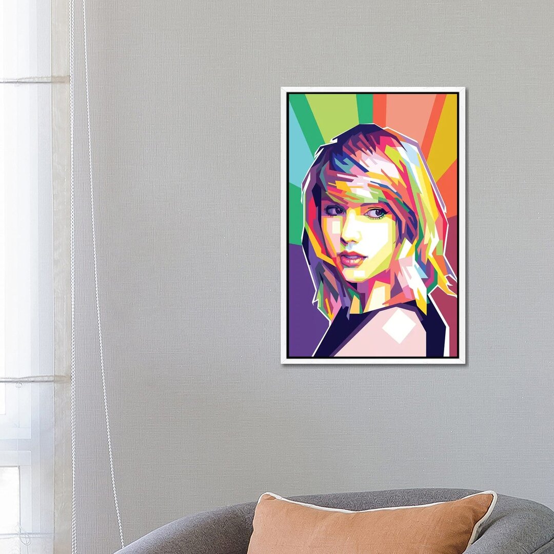 Leinwandbild - Grafikdruck „Taylor Swift” von Dayat Banggai