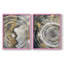 ABSTRACT Series CCLXVII - Impression encadrée de qualité supérieure - prête à être accrochée - aucun clou requis - aucun clou requis-108038124-108038128