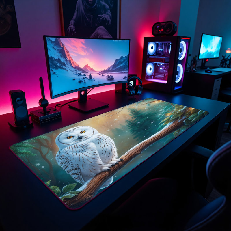 Polyester Desk Pad, 23.6x13.8