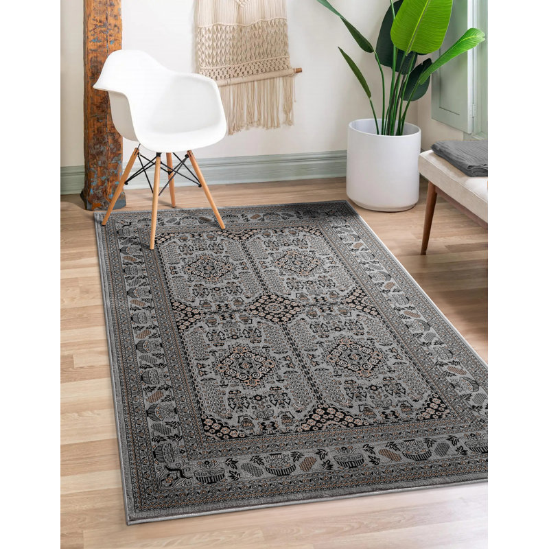 Geometric Indoor / Outdoor Area Rug, Rectangle 160 x 230 cm
