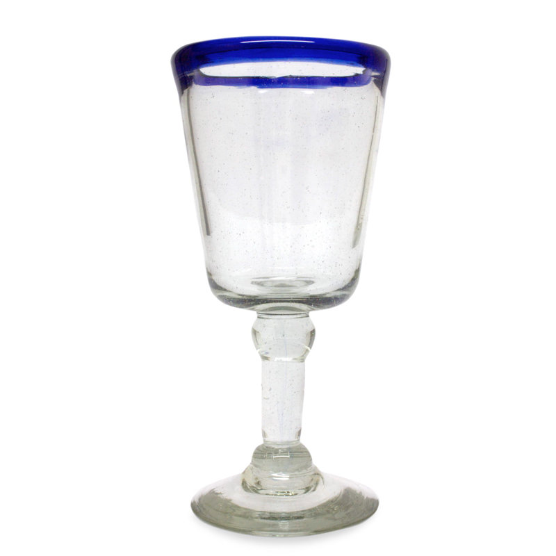 Faiza 8oz. Stemless Wine Glass Set