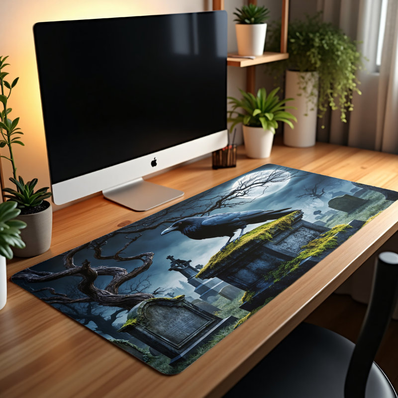 Polyester Desk Pad, 23.6x13.8