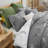 Bedsure Reversible Floral Duvet Cover Set with Zipper Closure-100776128-107962465