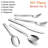 60-Piece Stainless Flatware For 12, Square Mirror, DW Safe