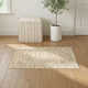 Clay Natural Machine Washable Rug