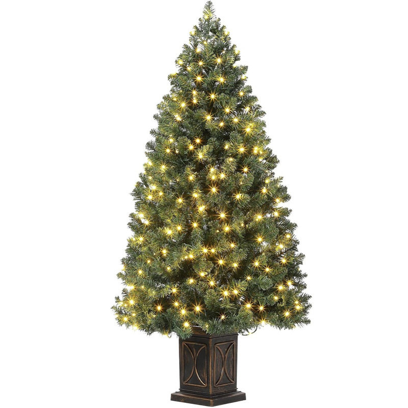 54' H Lighted Artificial Christmas Tree