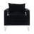 Kamyron Velvet Armchair-445820219