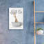  «Giraffe 25 Cents Per Soak», art mural en verre avec lettres et lignes, 16 po x 24 po-1832546729