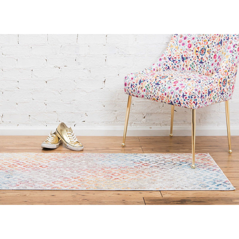 Corvena Abstract Indoor Rug, Runner 2' x 6'