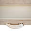 Watusi Cream Cow Hide Console Table