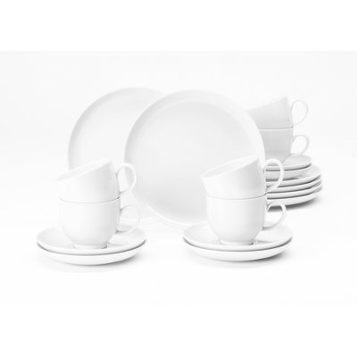 18 Piece Dinnerware Set, Service for 6