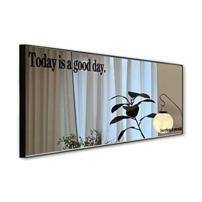 Rectangle Aluminium Frame Wall Mirror