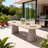 Outdoor Aluminum Dining Table-1394228571