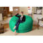 Fauteuil à billes - Fauteuil à billes rond rembourré en mousse à mémoire de forme avec housse amovible et lavable à la machine - Fauteuil à billes avec housse en microfibre douce - Plusieurs tailles et plusieurs tissus lavables à la machine-2127524640-2145937777