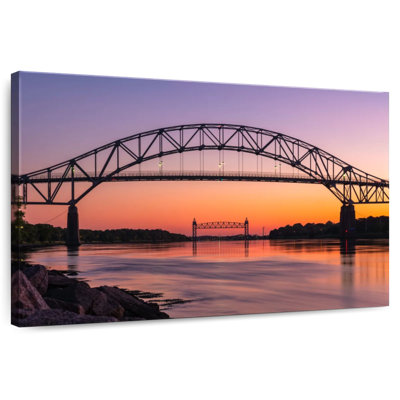 Bourne Bridge Sunset