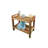 EcoDecors, Classic Teak Shower Bench with LiftAid Arms in Earthy Teak, in Earthy Teak-25158384